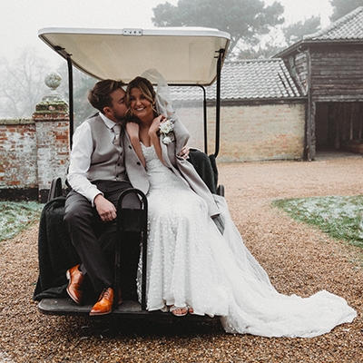 Real Wedding: A winter wonder