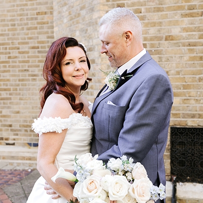 Real Wedding: Love at first site