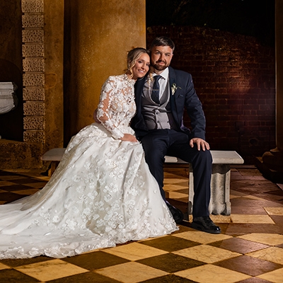 Real Wedding: Sent with love