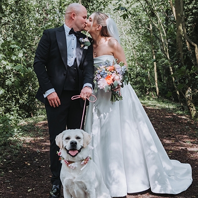 Real Wedding: Springtime sophistication