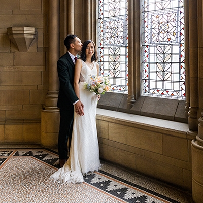 Real Wedding: Lessons in love