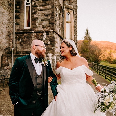 Real Wedding: Sparkle and vows