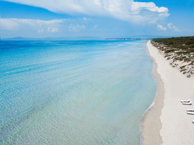 beach view sea and sand