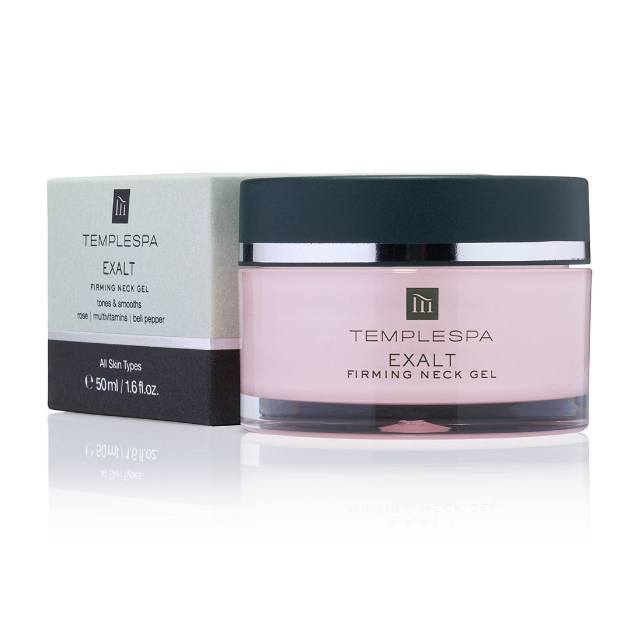 TEMPLESPA EXALT firming neck gel, £40