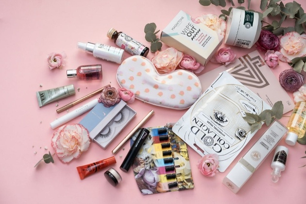 The Bridal Beauty Festival's box of goodies