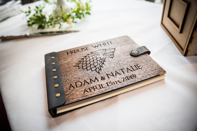 Game of thrones guest book