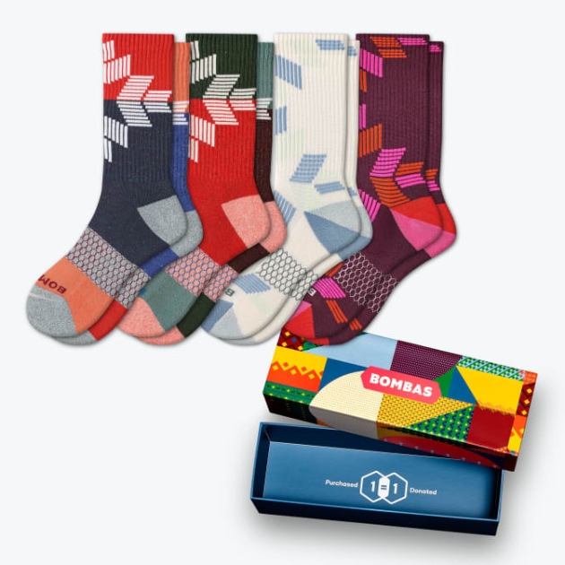 Bombas range of Christmas sock collection