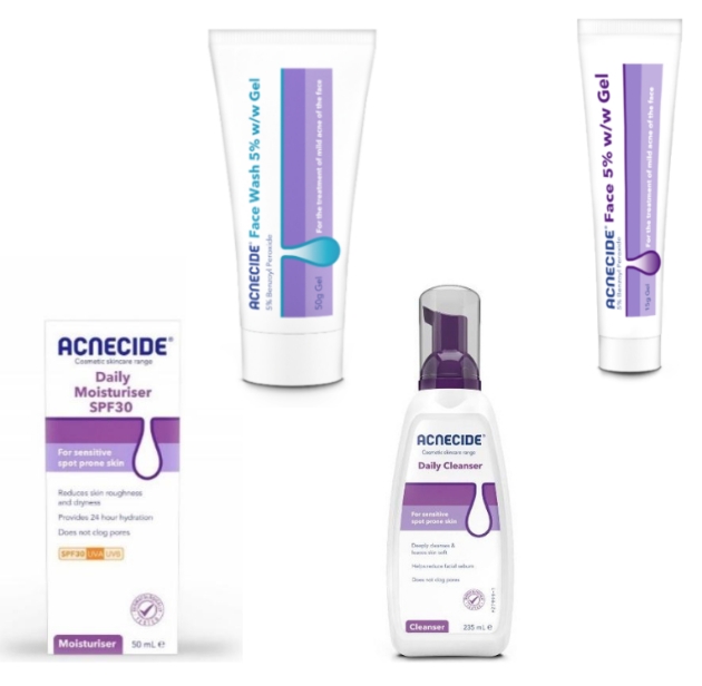 Acnecide product range