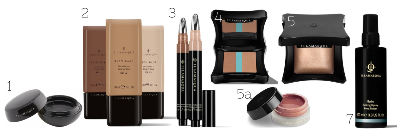 Illamasqua Complexion product selection