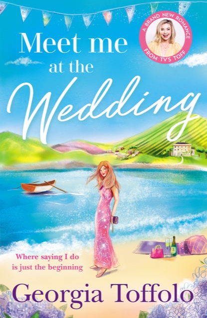 Georgia Toffolo's book front cover which is a woman standing on a cove beach