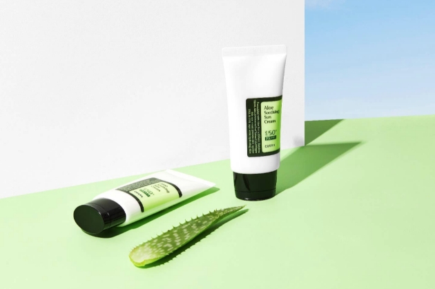 COSRX's Aloe Soothing Sun Cream SPF50+