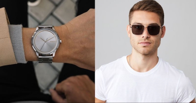 The Profile – Pulse Silver watch and Navigator Sunglasses
