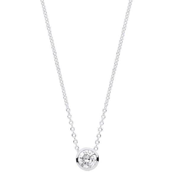 A diamond necklace from Augustine Jewels