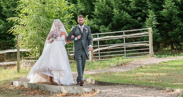 Couple walking