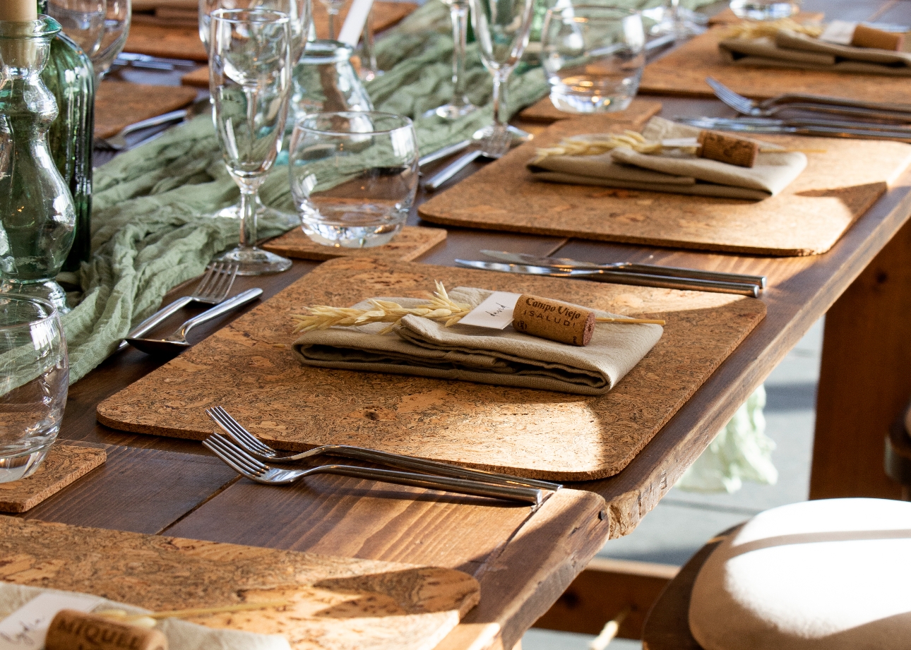 cork placemats and coasters