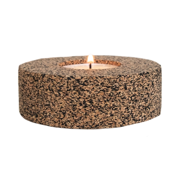 cork candle holder