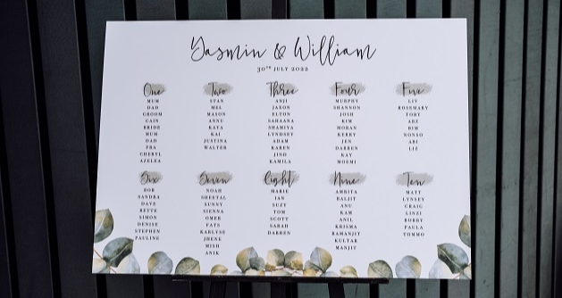 Table plan