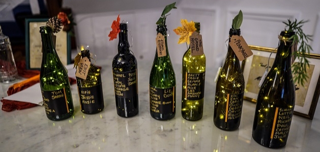 Wine bottles