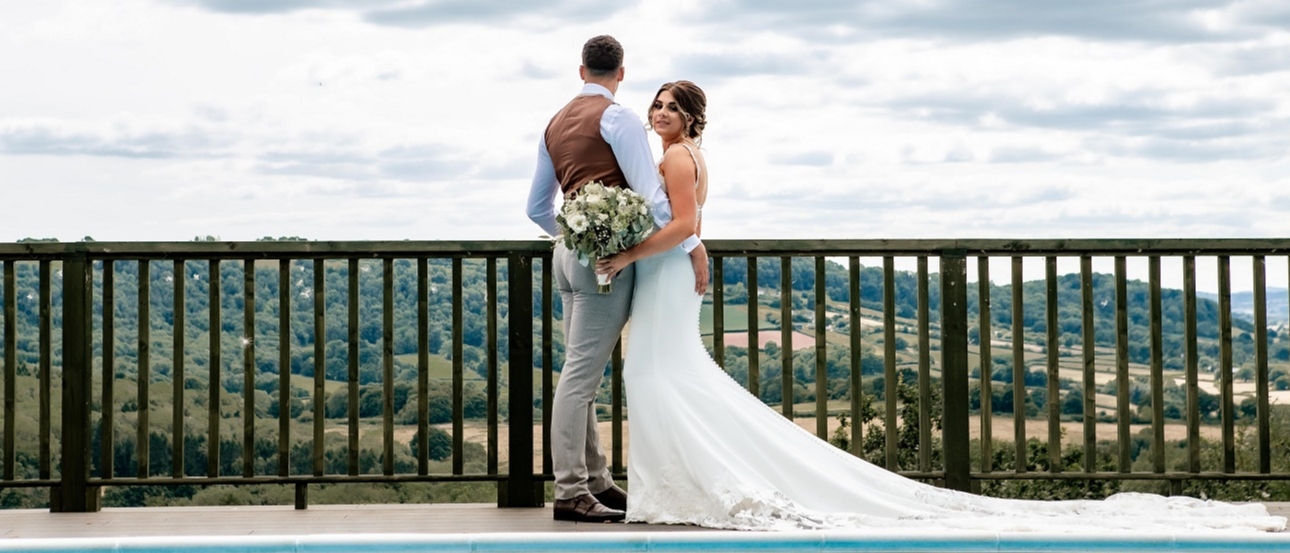 Couple on balcony