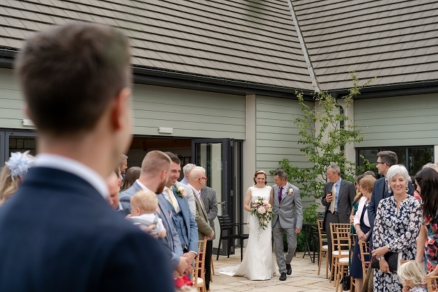 Walking down the aisle