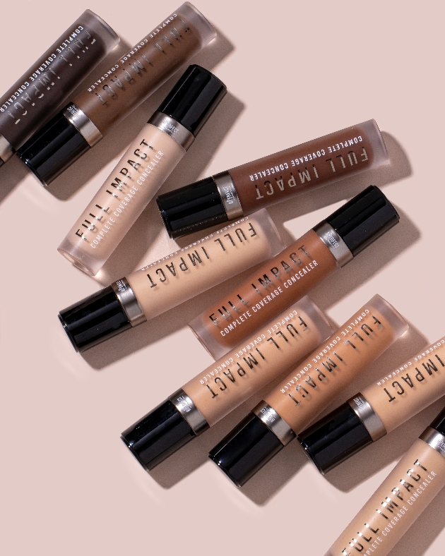 group shot of different concealer tones