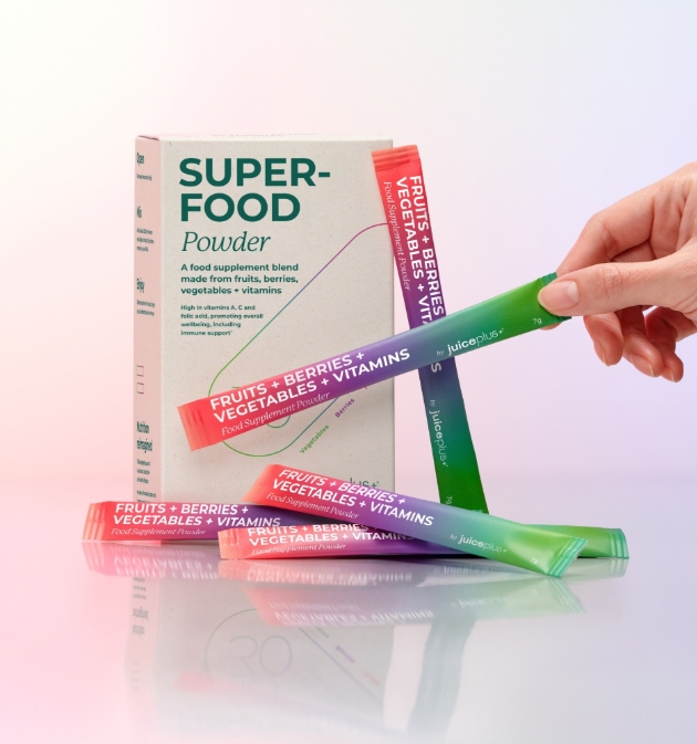 superfood powder supplements packet