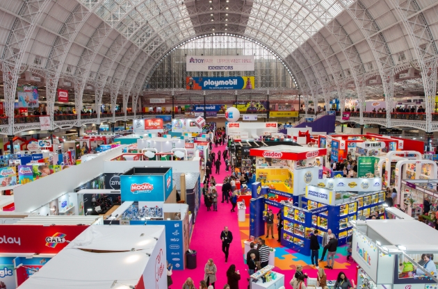 toy fair floor grounds