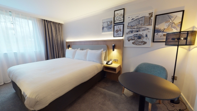 Deluxe king hotel room