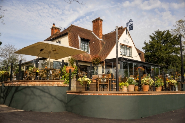 Surrey-based The Bear has been refurbished and reopened