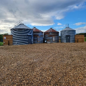 The Stable Yard & Silos at Iron Pear Tree Farm