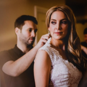 James Blaquiere Wedding Hair