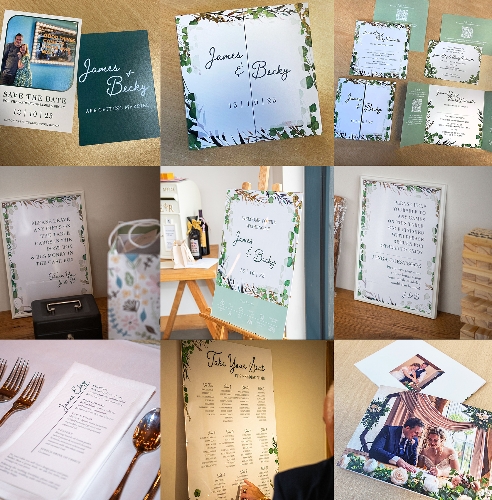 Image 1 from Sidmouth Print - Wedding Stationery