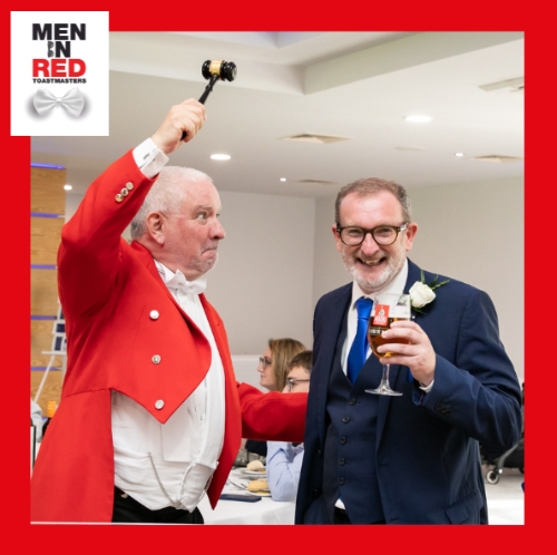 Image 1 from Men in Red Toastmasters