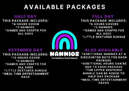 Image 1 from Nannios - The Wedding & Event Nannies